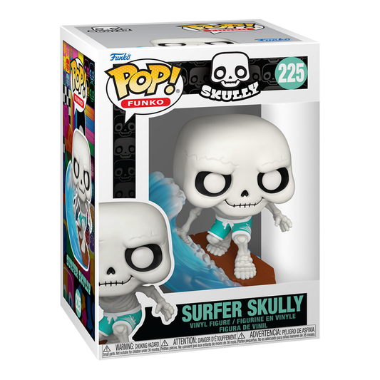 Funko Pop! Skeleton Summer Surfer Skully Vinyl Figure #225