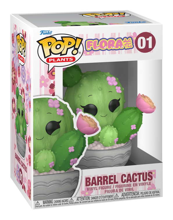Funko Pop! Plants Flora Barrel Cactus Vinyl Figure #01