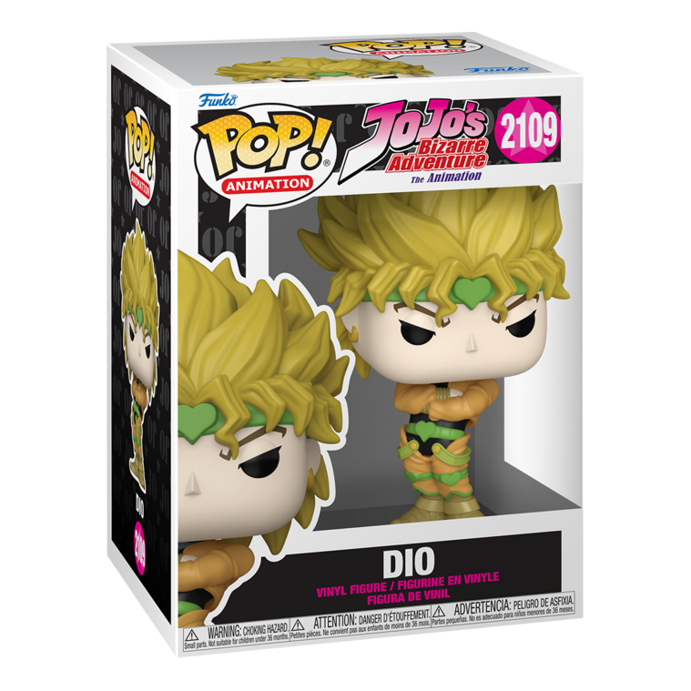 Funko Pop! Animation JoJo's Bizarre Adventure Dio Vinyl Figure #2109