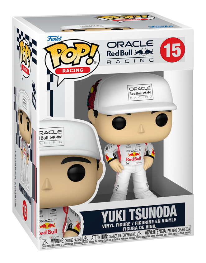 Pop! Vinyl - Formula One Red Bull - Yuki with hat