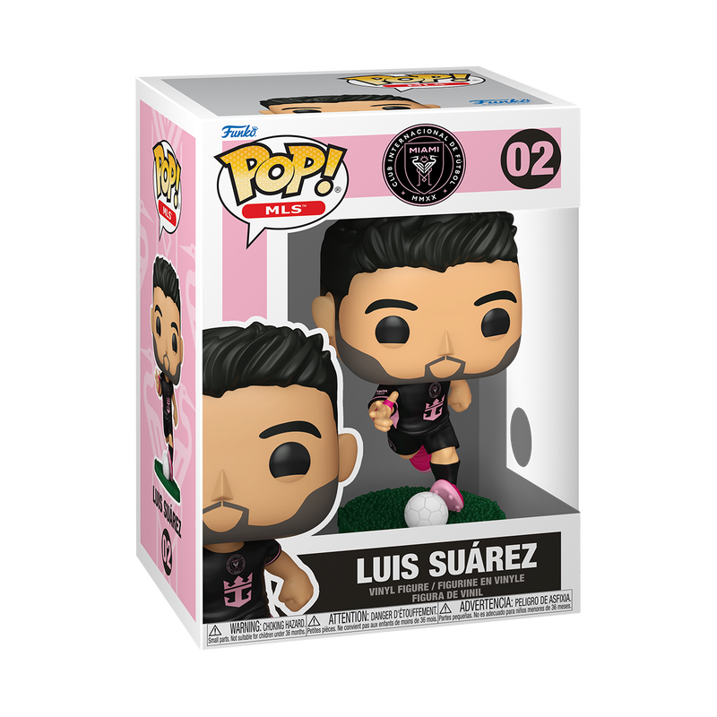 Funko Pop! Vinyl - Inter Miami - Luis Suarez Away