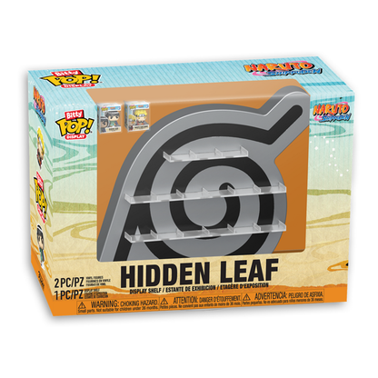 Funko Bitty POP! Naruto Shippuden Hidden Leaf Display Shelf
