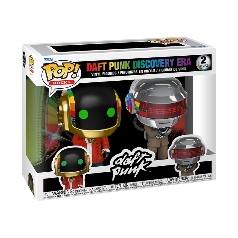 Funko Pop! Rocks Daft Punk Discovery Era 2-Pack