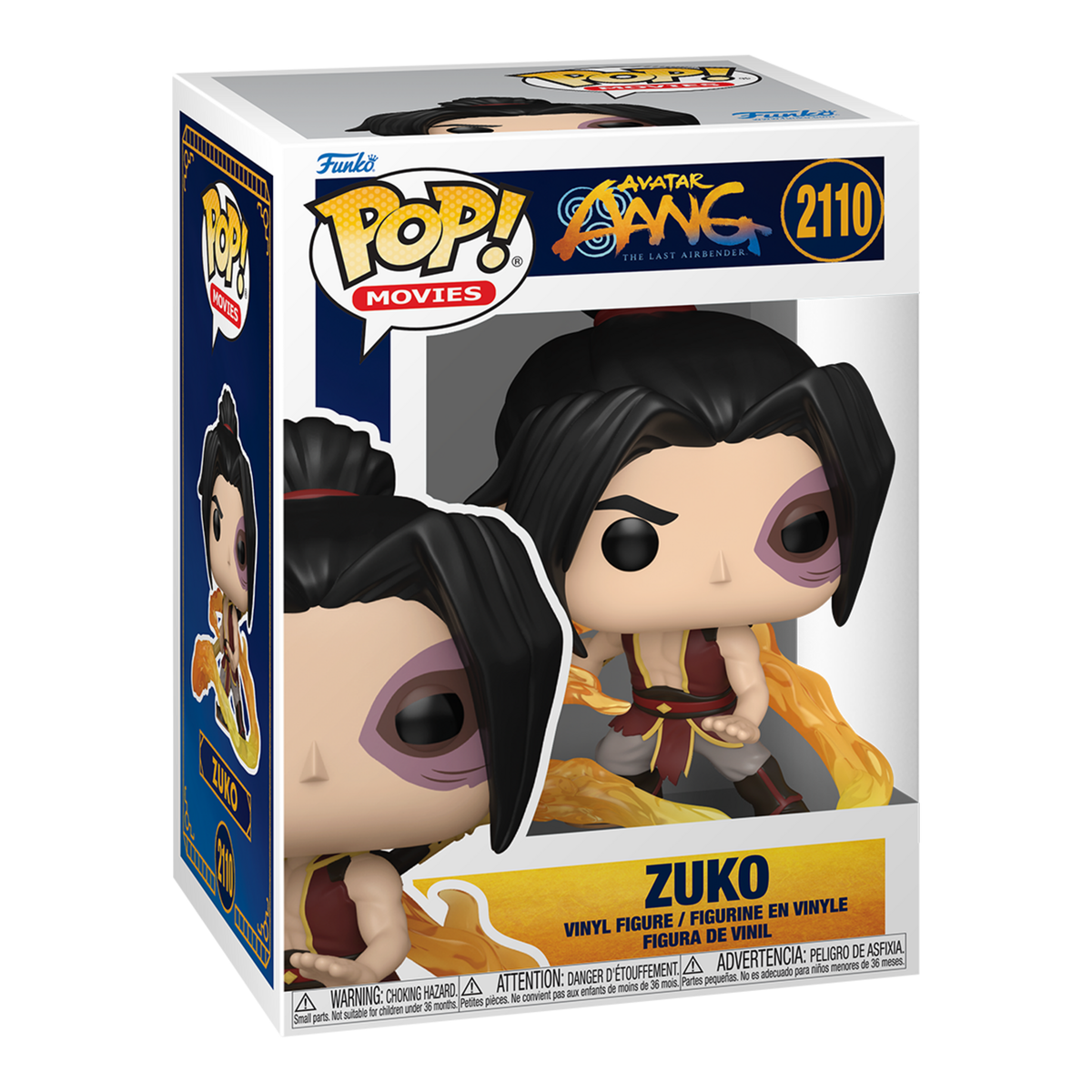 Funko Pop! Vinyl Zuko #2110 Vinyl Figure Avatar Aang: The Last Airbender #2110