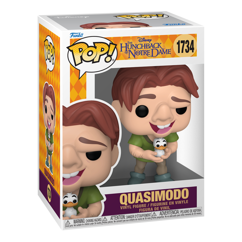 Funko Pop! Disney The Hunchback of Notre Dame Quasimodo with Bird #1734