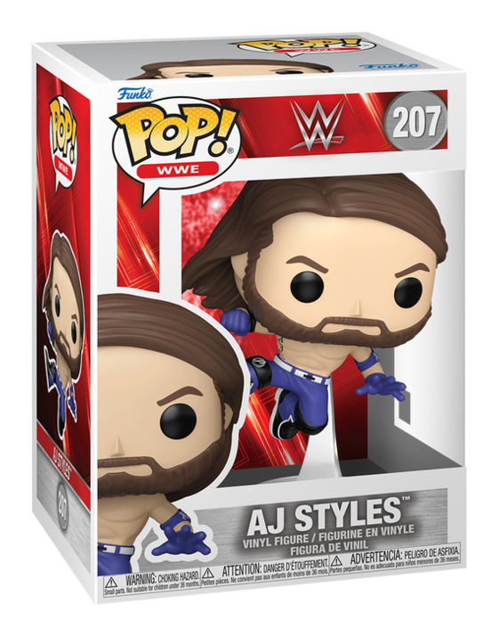 Funko Pop! WWE AJ Styles Vinyl Figure No. 207
