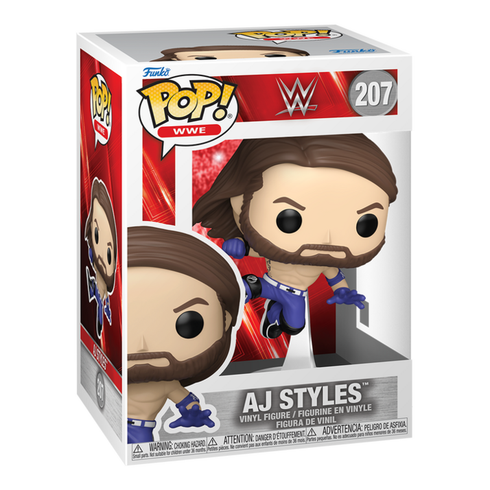 Funko Pop! WWE AJ Styles Vinyl Figure No. 207