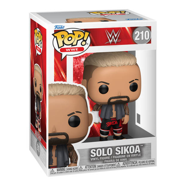 Funko Pop! WWE Solo Sikoa Vinyl Figure #210