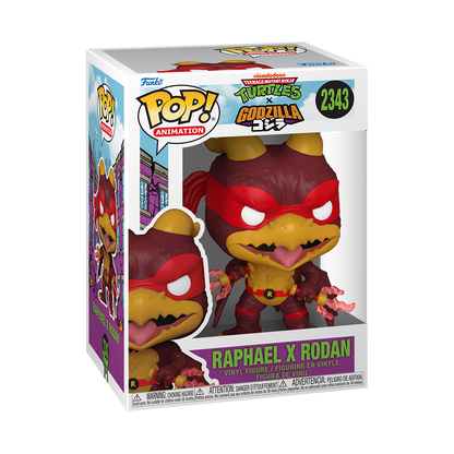 Funko Pop! Animation Teenage Mutant Ninja Turtles x Godzilla Raphael x Rodan #2343