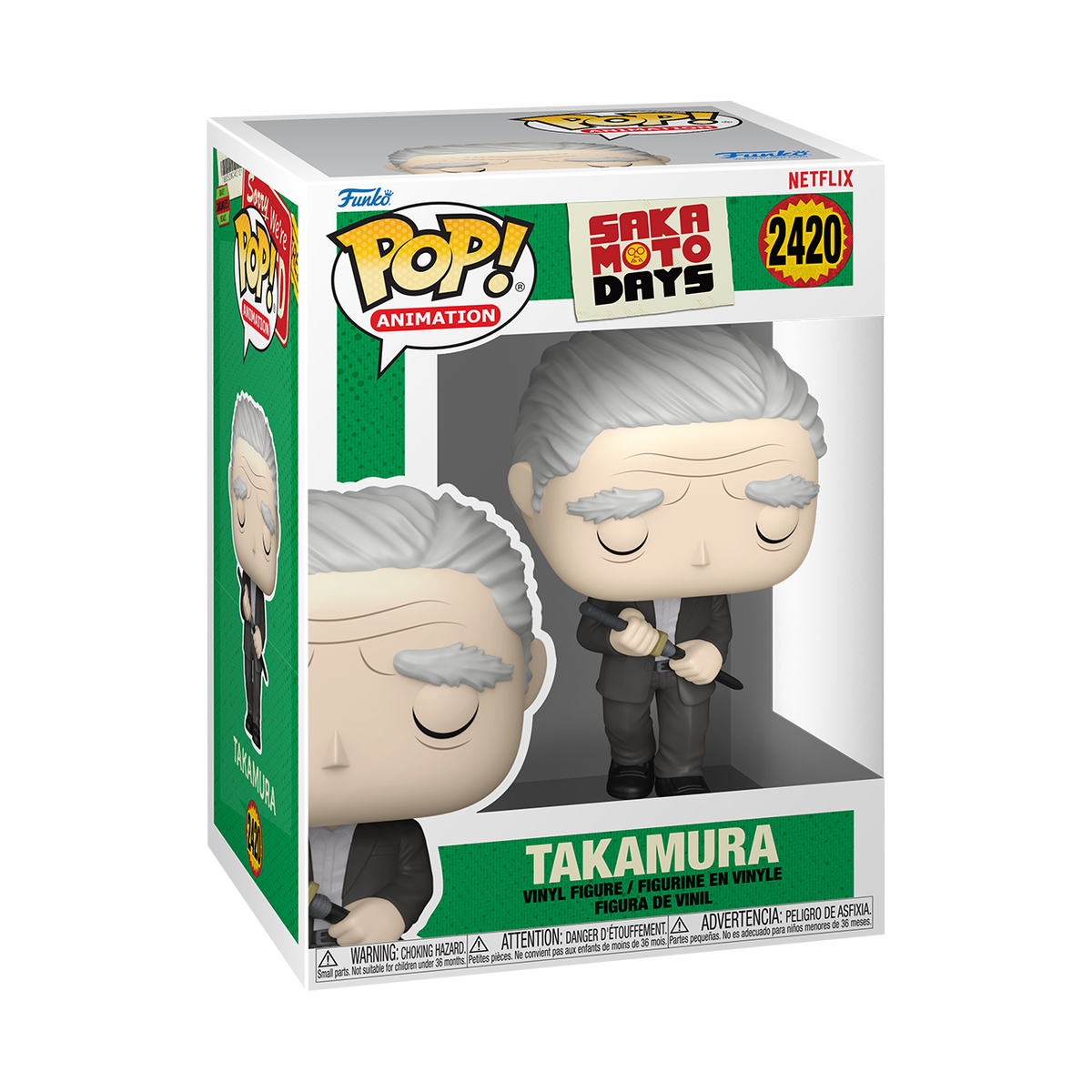 Funko Pop! Animation Sakamoto Days Takamura Vinyl Figure #2420