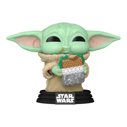Funko Pop! Star Wars The Mandalorian & Grogu Grogu with Food #841