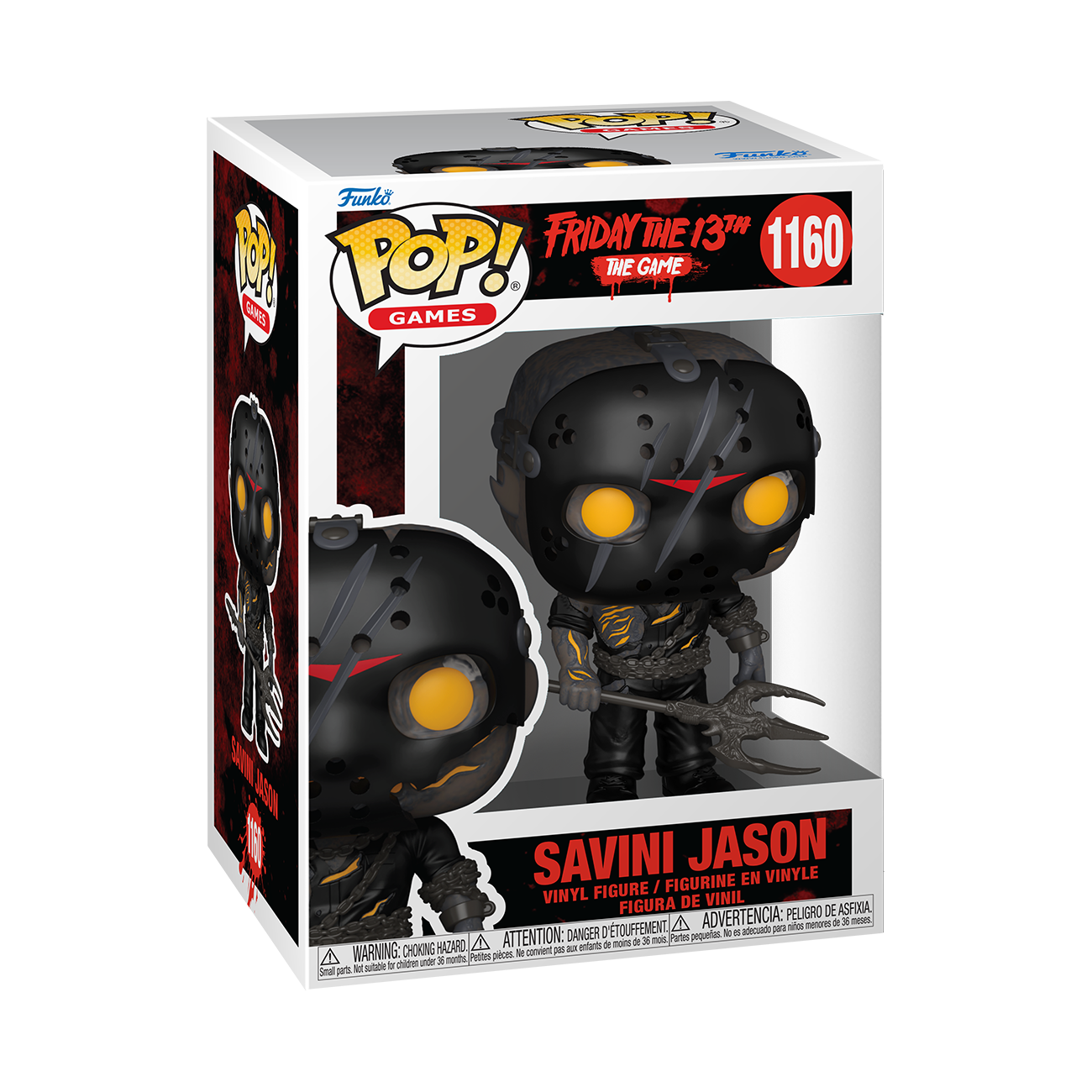 Funko Pop! Games Friday the 13th: The Game Savini Jason #1160