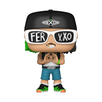Funko Pop! Rocks Ferxxo Glow-in-the-Dark Vinyl Figure #483