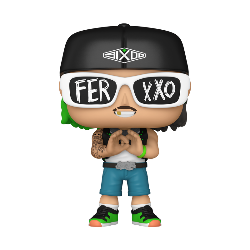 Funko Pop! Rocks Ferxxo Glow-in-the-Dark Vinyl Figure #483