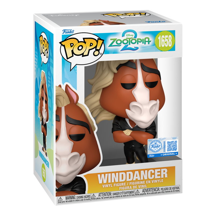 Funko Pop! Disney Zootopia 2 Winddancer Vinyl Figure #1658