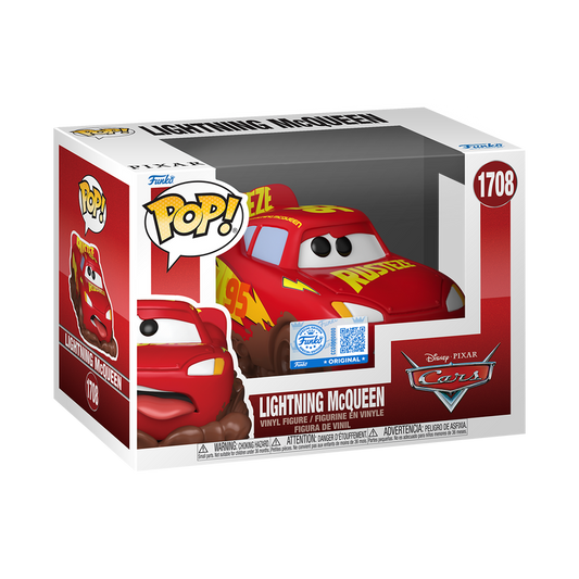 Funko Pop! Disney Pixar Cars Lightning McQueen Exclusive Vinyl Figure #1708