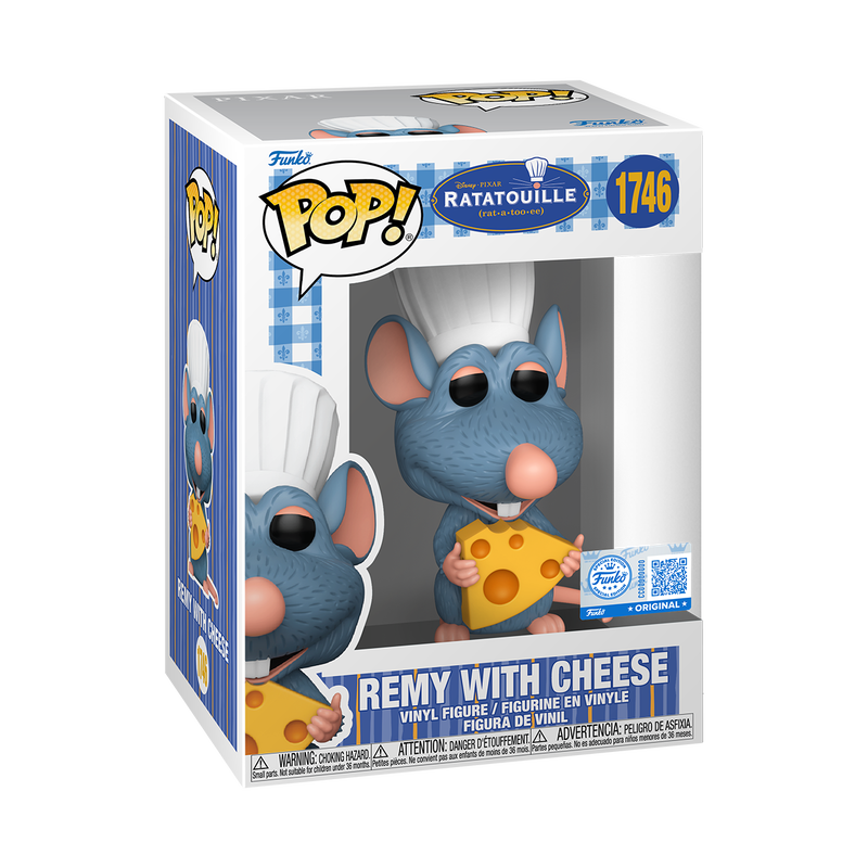Funko Pop! Disney Pixar Ratatouille Remy with Cheese #1746 Exclusive