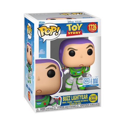 Funko Pop! Disney Pixar Toy Story Buzz Lightyear Glow-in-the-Dark Exclusive