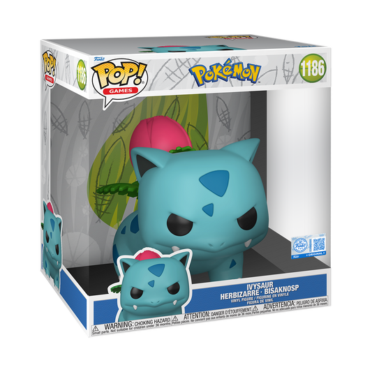 Funko Pop! Jumbo Pokémon Ivysaur 10-Inch Vinyl Figure #1186