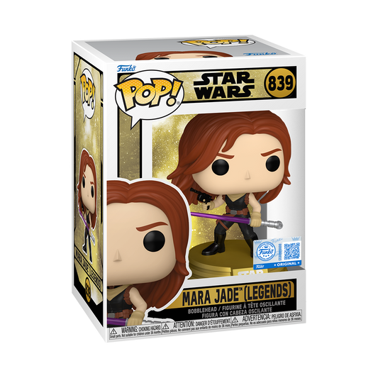 Funko Pop! Star Wars Legends Mara Jade Vinyl Bobblehead #839