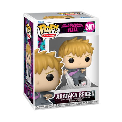 Funko Pop! Animation Mob Psycho 100 Arataka Reigen #2407 Vinyl Figure