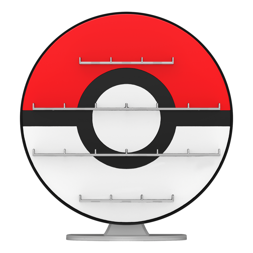 Funko Pokémon Bitty POP! Poké Ball Display Shelf with 2 Exclusive Figures