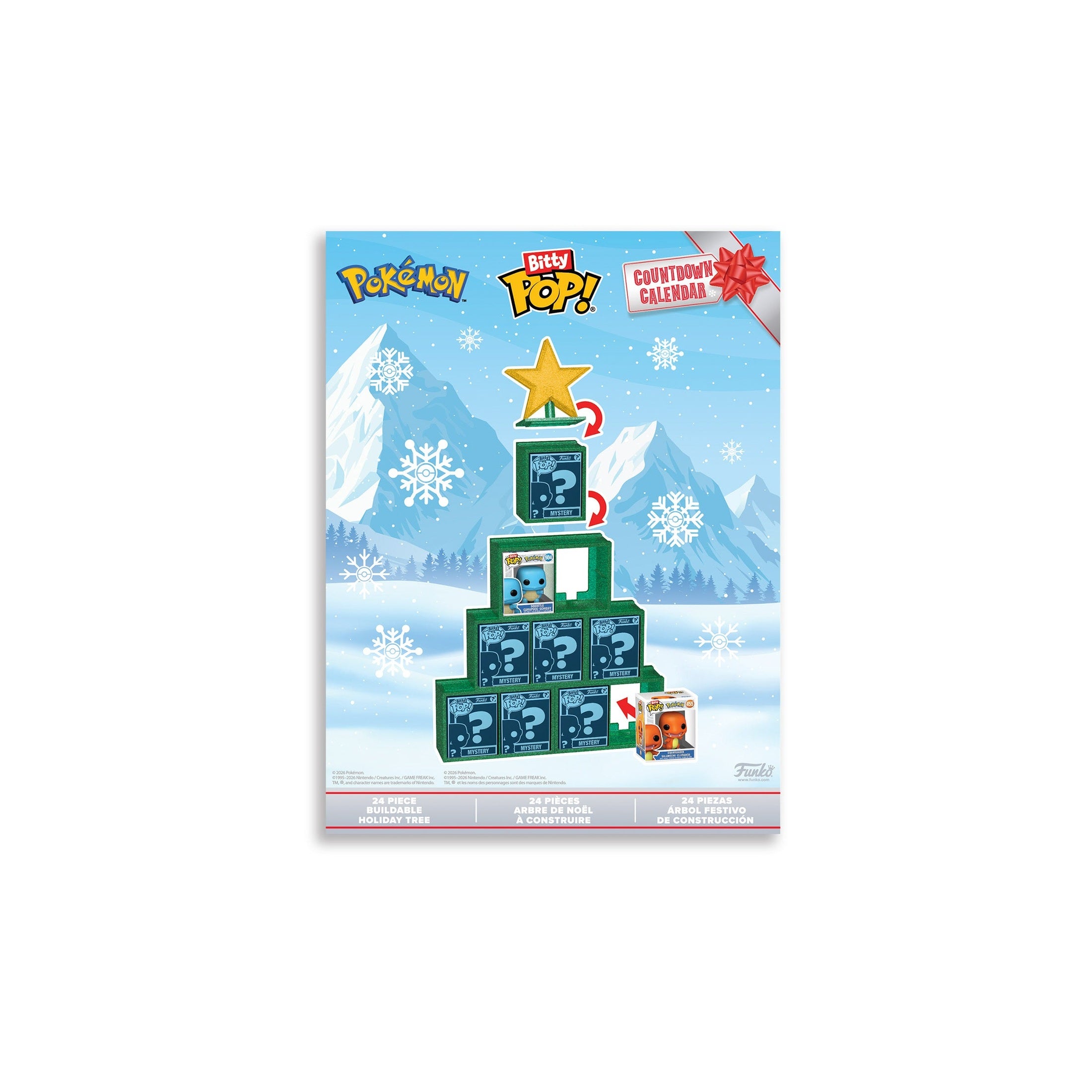 Funko Bitty Pop! Pokémon Advent Countdown Calendar