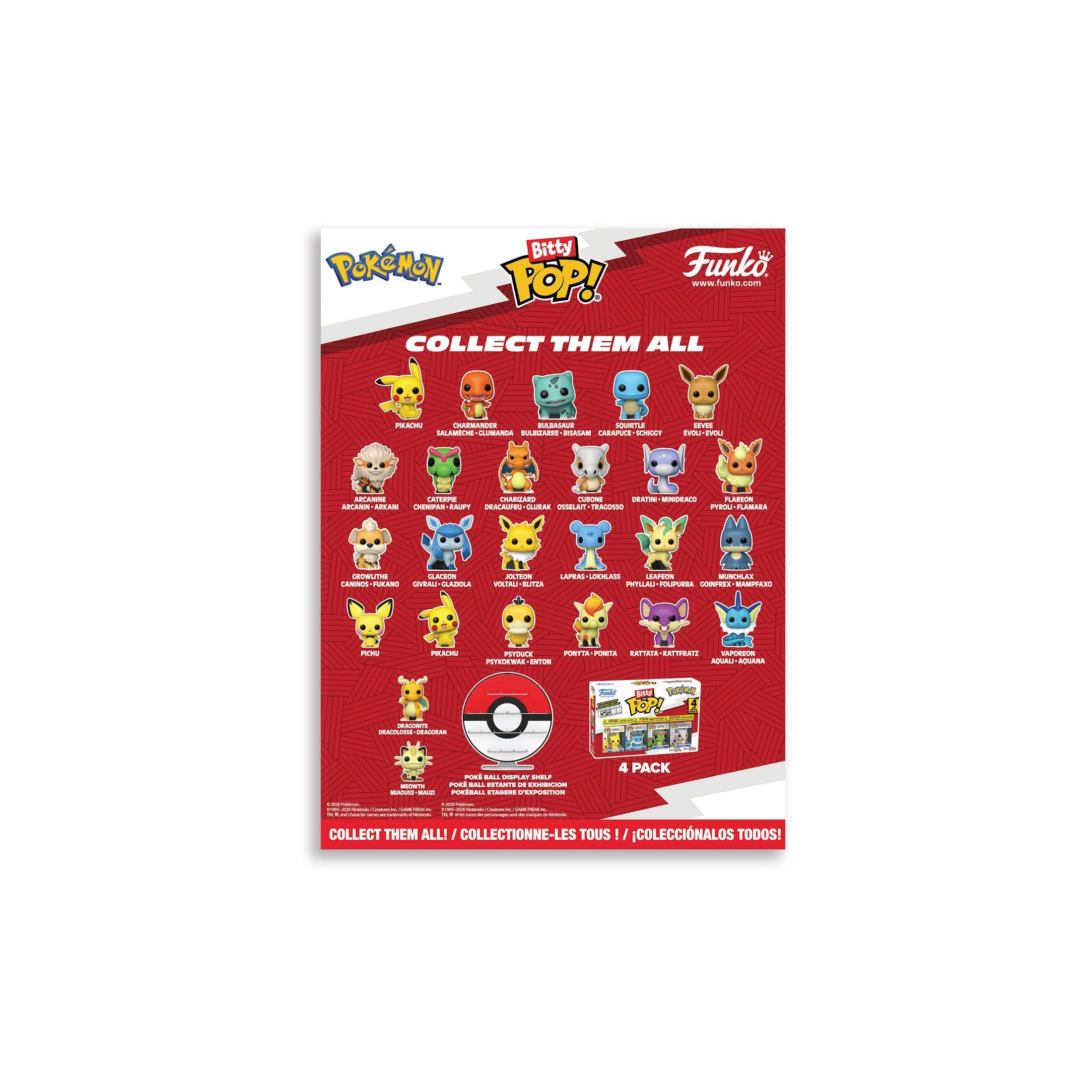 Funko Bitty Pop! Pokémon Advent Countdown Calendar