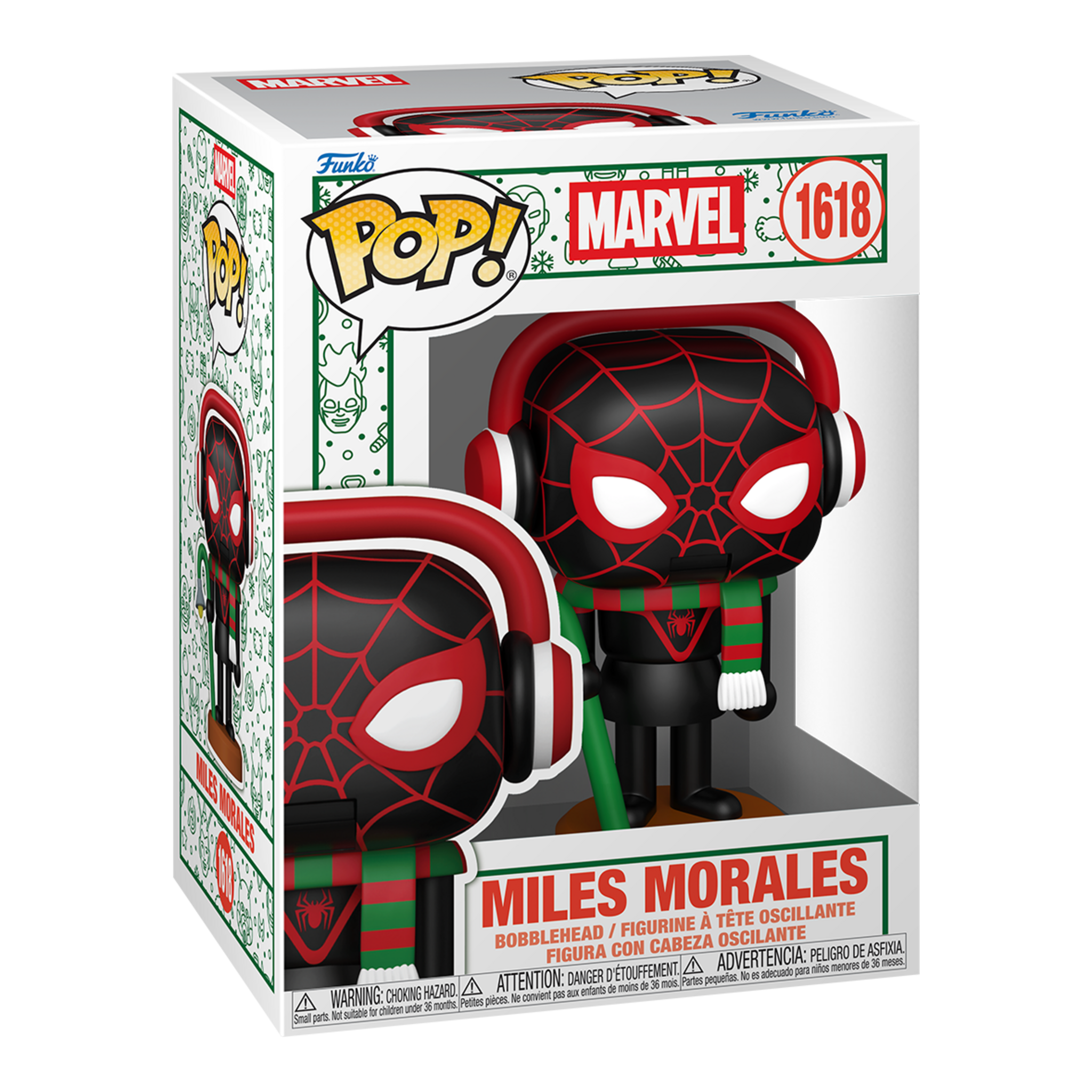 Funko Pop! Marvel Miles Morales Nutcracker Vinyl Figure