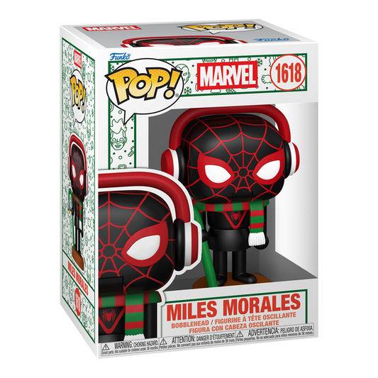Funko Pop! Marvel Miles Morales Nutcracker Vinyl Figure