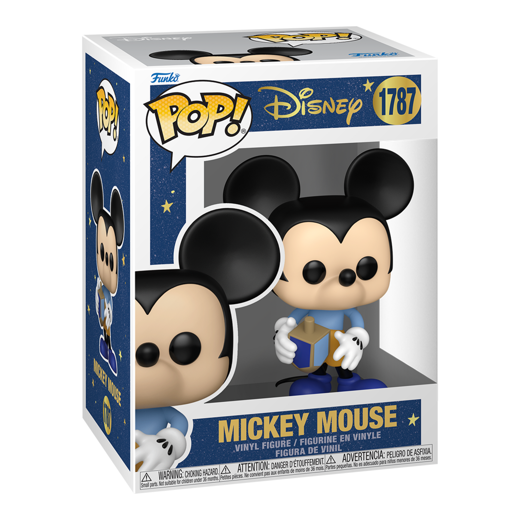 Funko Pop! Disney Mickey Mouse with Dreidel Hanukkah Vinyl Figure #1787