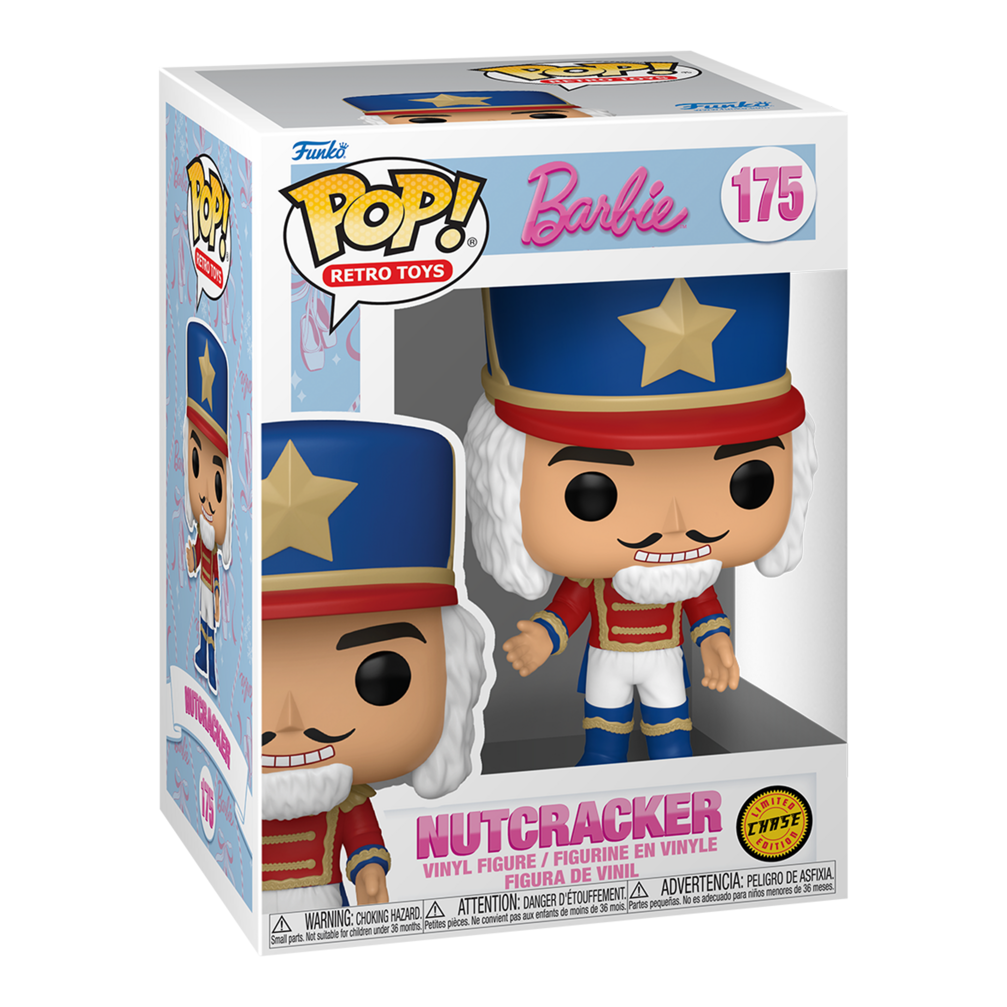 Funko Pop! Barbie in the Nutcracker Prince Eric Vinyl Figure #175 with Chance of Chase