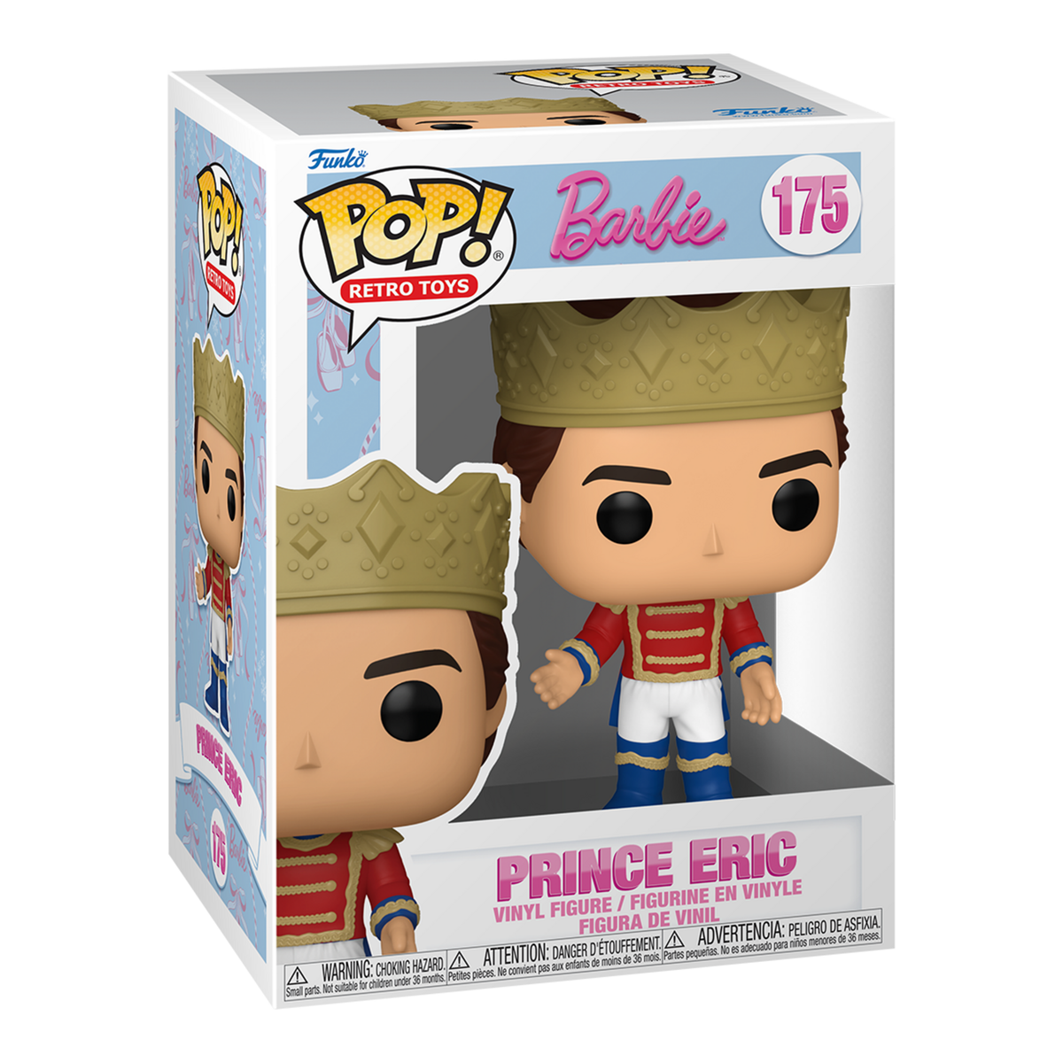 Funko Pop! Barbie in the Nutcracker Prince Eric Vinyl Figure #175 (1 in 6 Chance of chase)