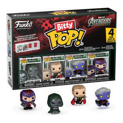 Funko Pop! Vinyl Funko Bitty Pop! Marvel Avengers: Doomsday 4 Pack Series #2