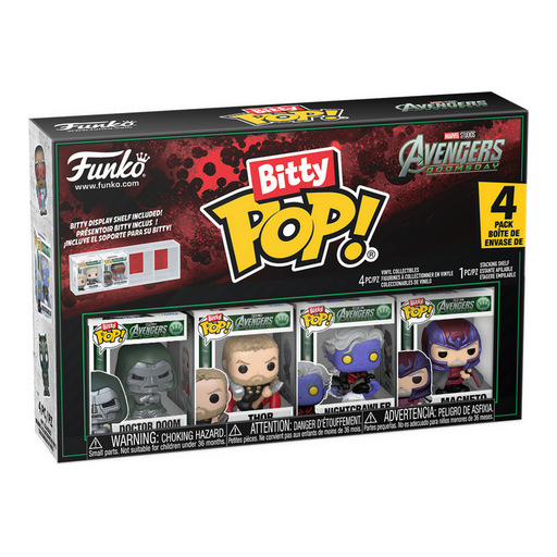 Funko Pop! Vinyl Funko Bitty Pop! Marvel Avengers: Doomsday 4 Pack Series #2