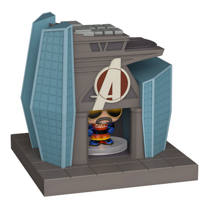 Funko Pop! Vinyl Funko Bitty Pop! Town Marvel Avengers: Doomsday Red Guardian and Avengers Tower