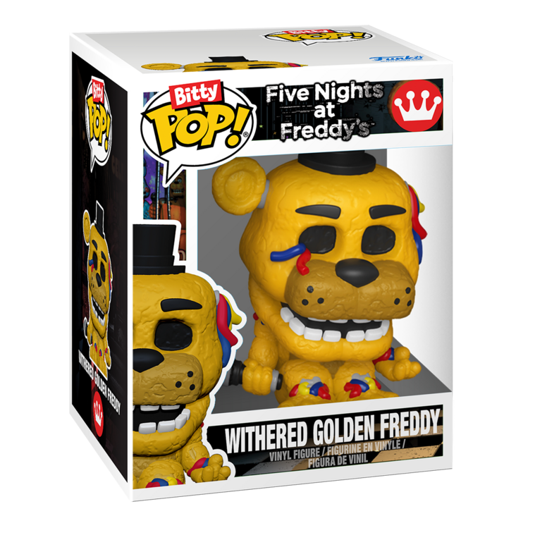 Funko Bitty Pop! Five Nights at Freddy’s Withered Golden Freddy 4-Pack