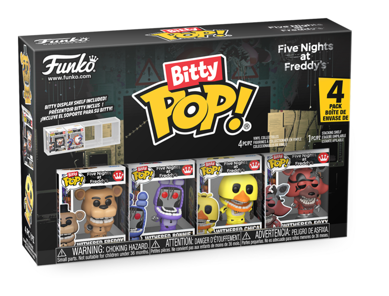 Funko Bitty POP! Five Nights at Freddy’s Withered 4-Pack Series 6
