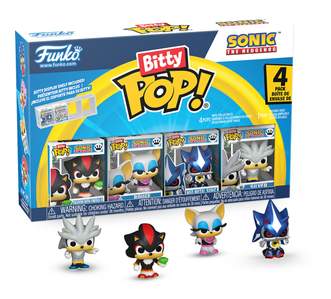 Funko Bitty POP! Sonic the Hedgehog Shadow 4-Pack