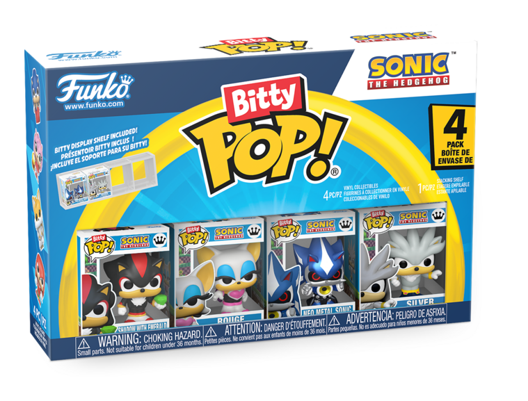 Funko Bitty POP! Sonic the Hedgehog Shadow 4-Pack