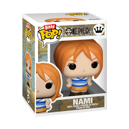Funko Bitty POP! One Piece Going Merry Display Shelf with Nami and Roronoa Zoro 889698929646
