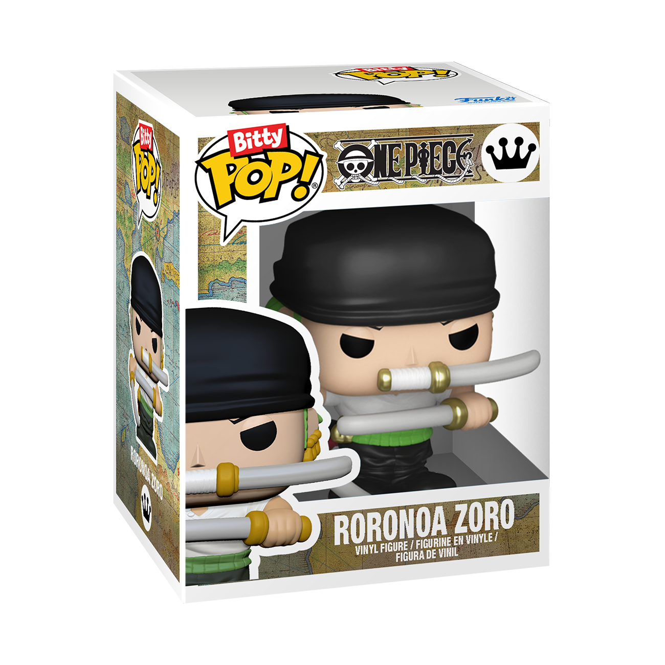Funko Bitty POP! One Piece Going Merry Display Shelf with Nami and Roronoa Zoro