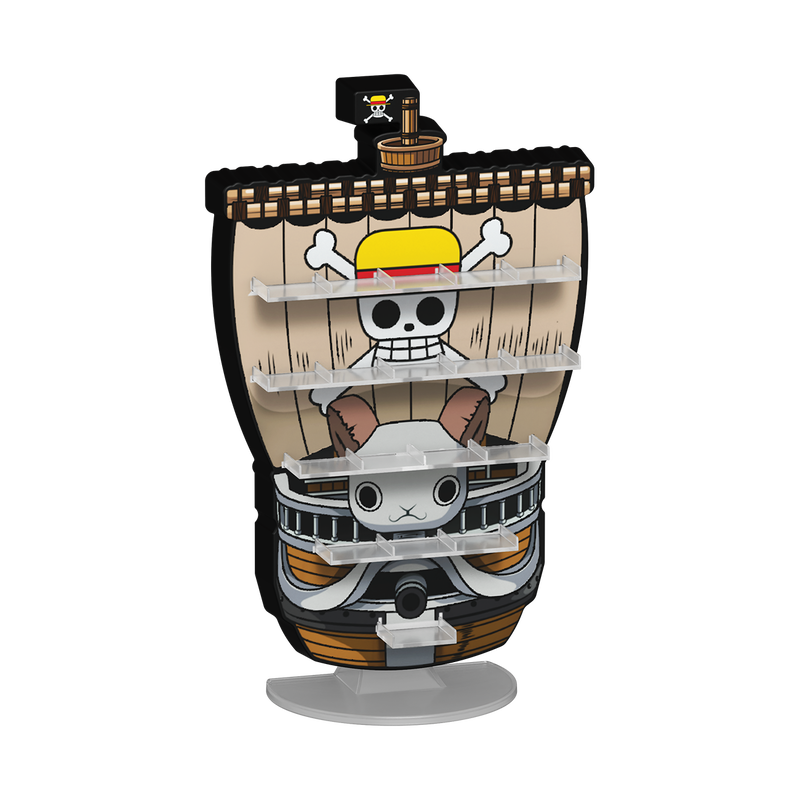 Funko Bitty POP! One Piece Going Merry Display Shelf with Nami and Roronoa Zoro