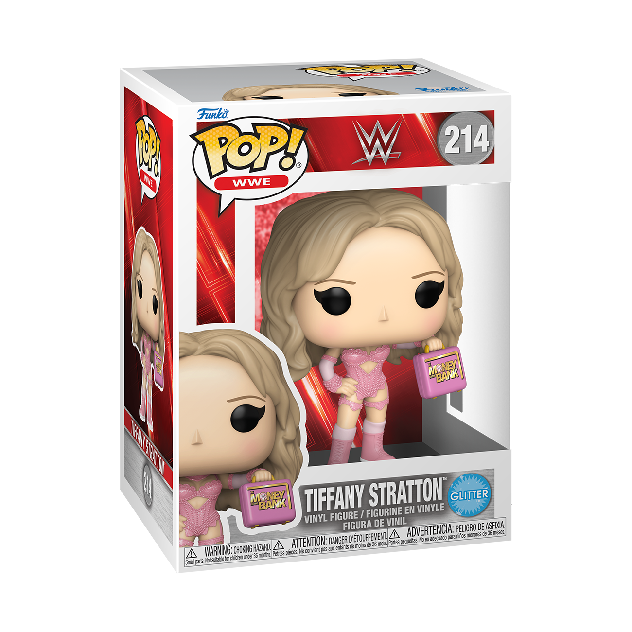 Funko Pop! WWE Tiffany Stratton Money in the Bank Glitter Vinyl Figure #214