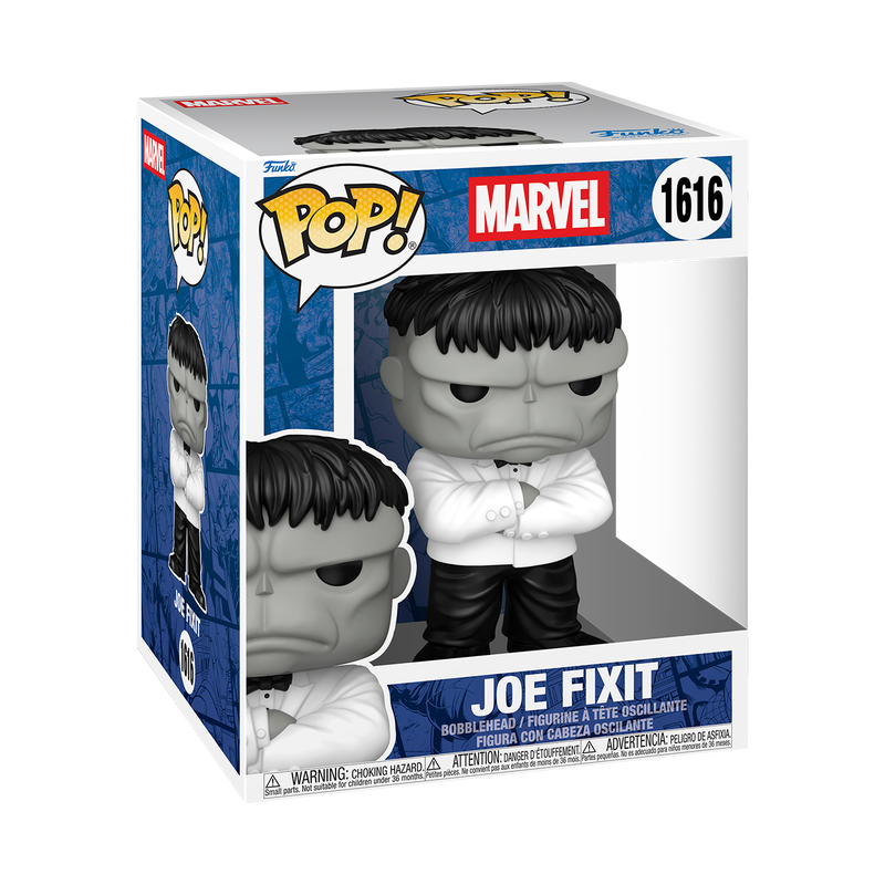 Funko Pop! Super Marvel Joe Fixit 6-Inch Vinyl Bobblehead