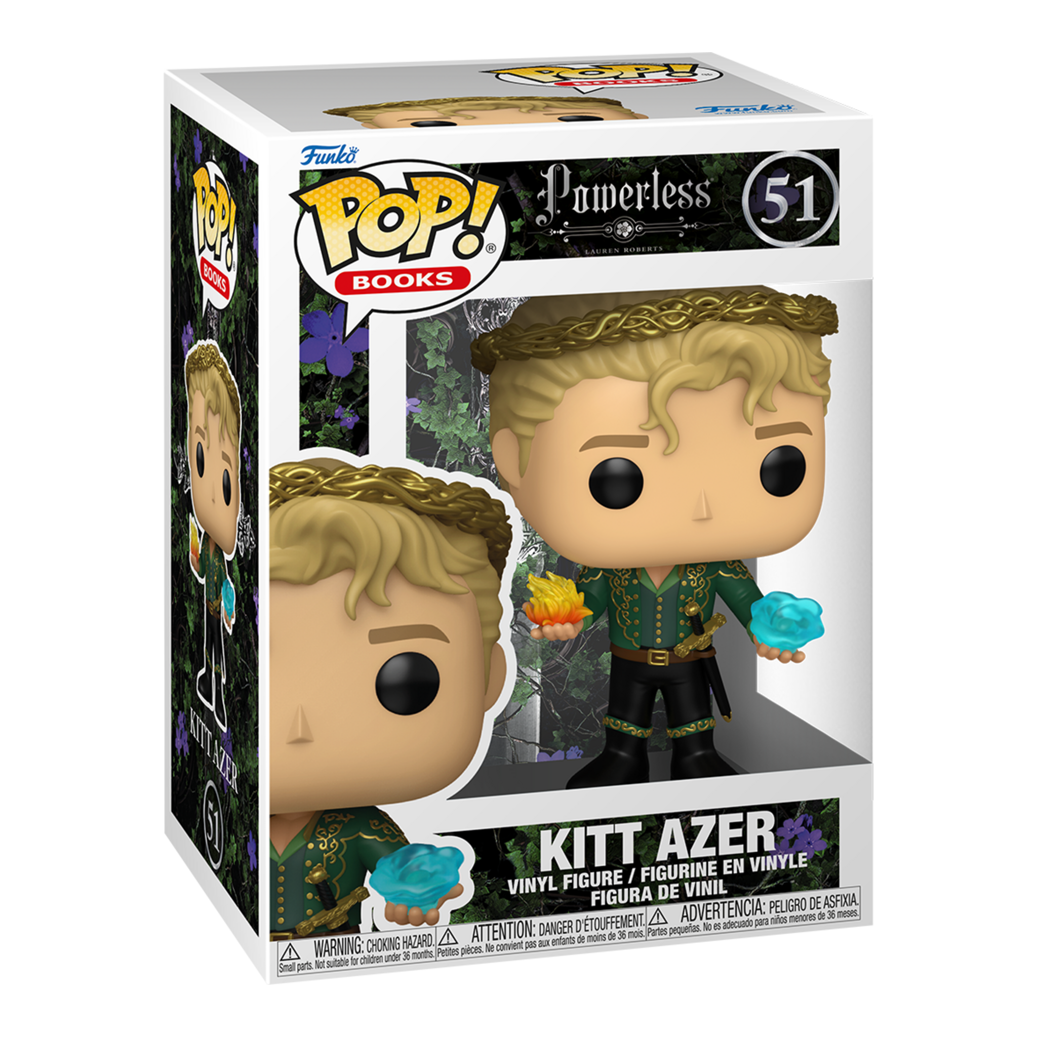 Funko Pop! Books Powerless Kitt Azer Vinyl Figure 51