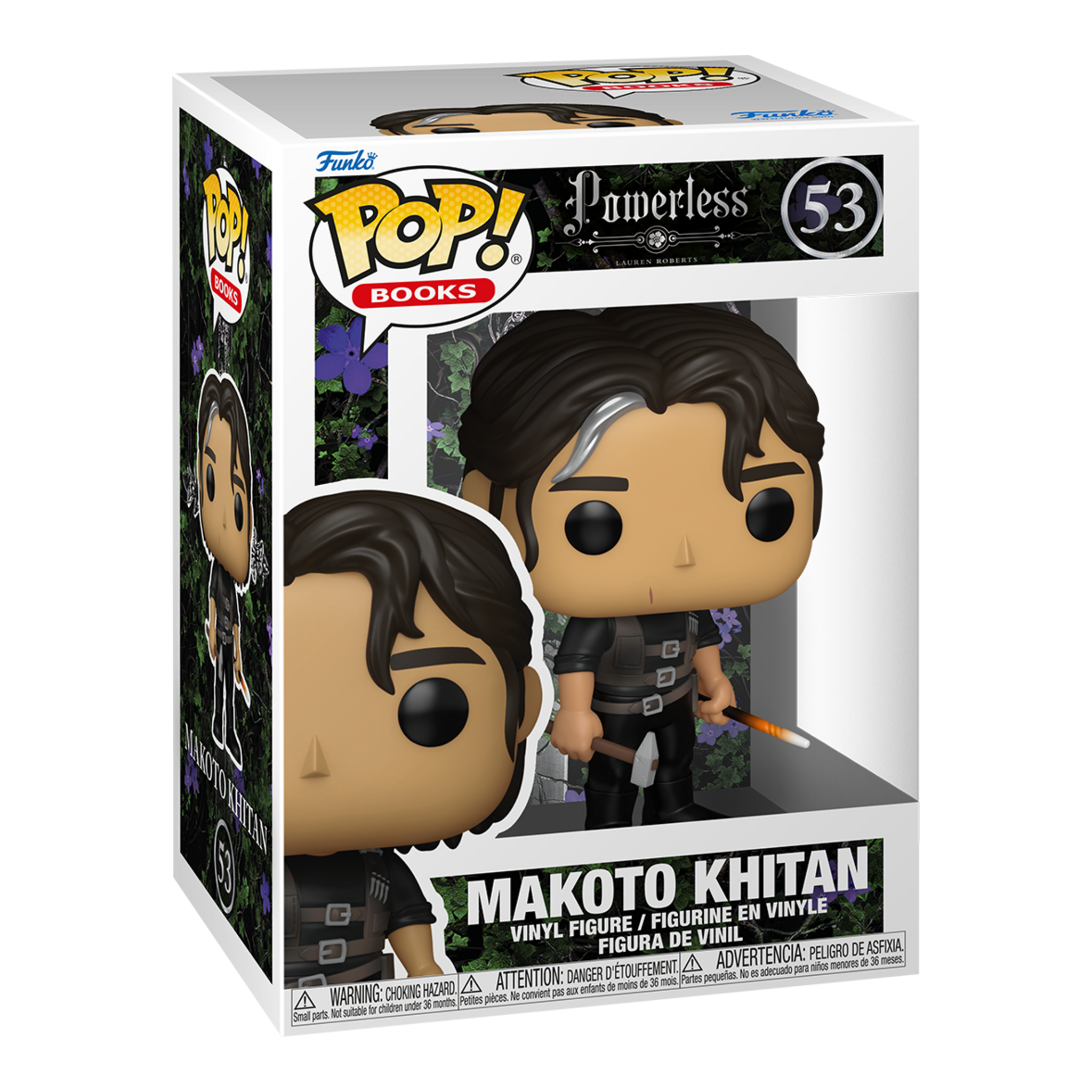 Funko Pop! Books Powerless Makoto Khitan Vinyl Figure #53