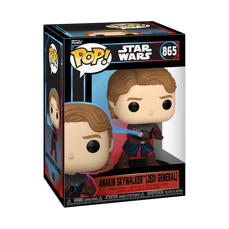 Funko Pop! Star Wars Anakin Skywalker (Jedi General) #865