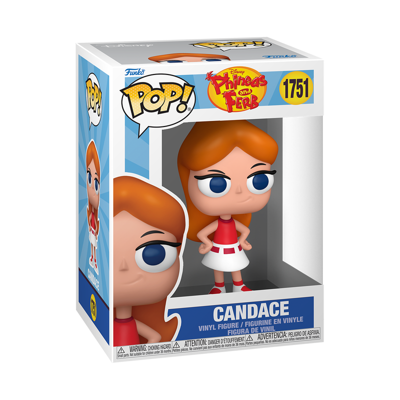 Funko Pop! Disney Phineas and Ferb Candace Vinyl Figure 1751