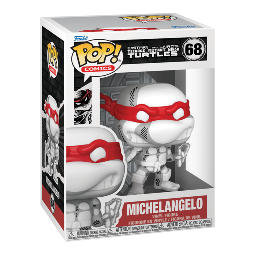 Funko Pop! Vinyl Comics Teenage Mutant Ninja Turtles Michelangelo #68